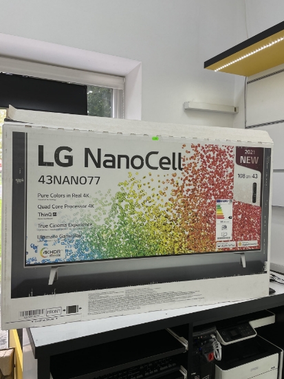 Imagine NanoCell LG LED Smart TV 43NANO773PA 108cm 4K