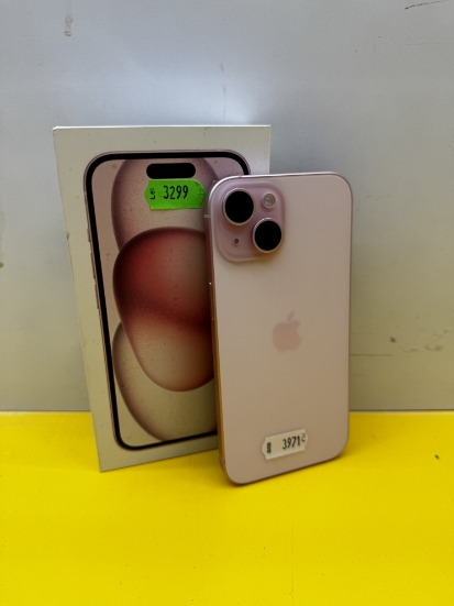 Imagine IPhone 15 Pink (128GB) BAT 100%, 30 cicluri