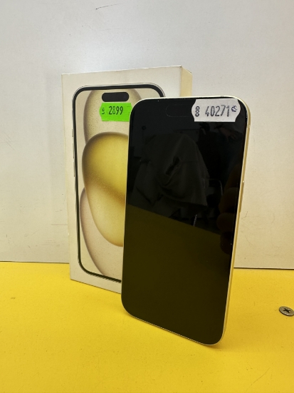 Imagine IPhone 15 128GB Baterie 99%, 124 Cicluri