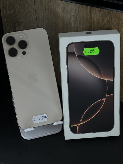Imagine IPhone 16 PRO MAX  256GB Baterie 100%,  97 cicluri  