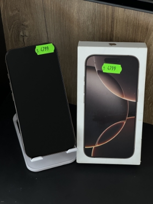 Imagine IPhone 16 PRO 256GB Desert bat.100% 77cc.