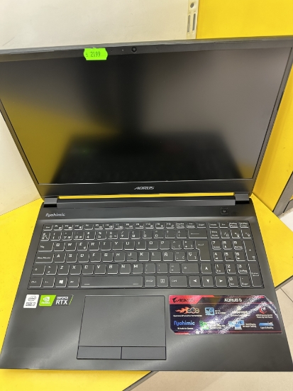 Imagine Gigabyte Aorus 5 I7-10750H/ 16GB RAM/ SSD 512GB/ RTX 2060 6GB