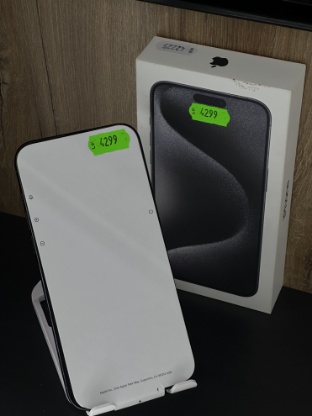 Imagine iPhone 15 Pro Max 256GB baterie 100%