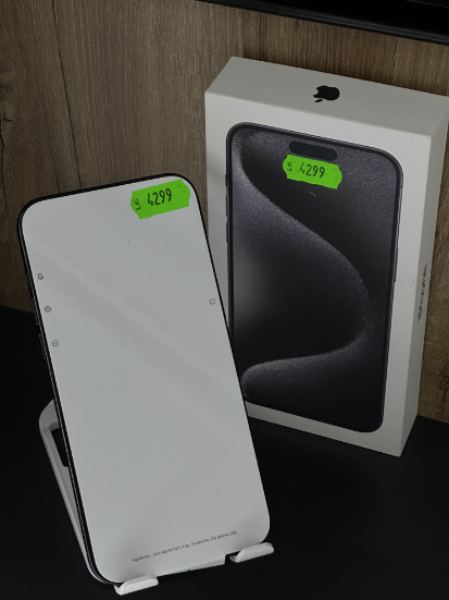 Imagine iPhone 15 Pro Max 256GB baterie 100%