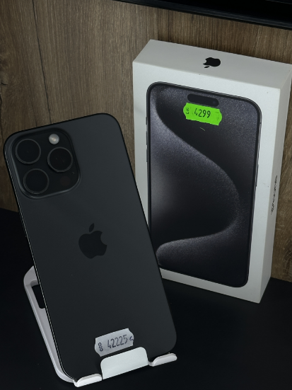 Imagine iPhone 15 Pro Max 256GB baterie 100%