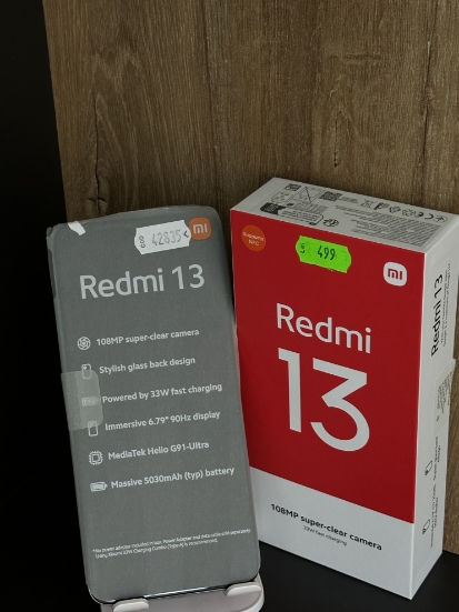 Imagine Xiaomi Redmi 13 256GB nou desigilat
