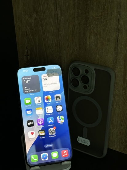 Imagine IPhone 15 Pro Max 256GB Baterie 100% 13 incarcari