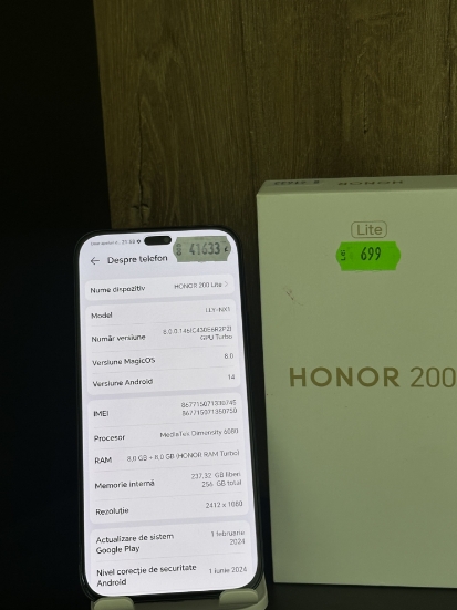 Imagine Honor 200 Lite 256GB 8GB RAM 