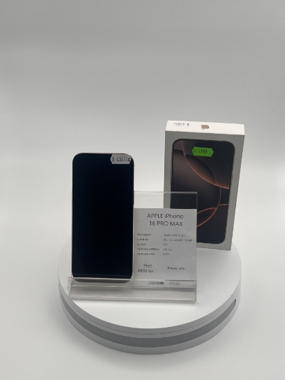 Imagine IPhone 16 PRO MAX  256GB Baterie 100% 