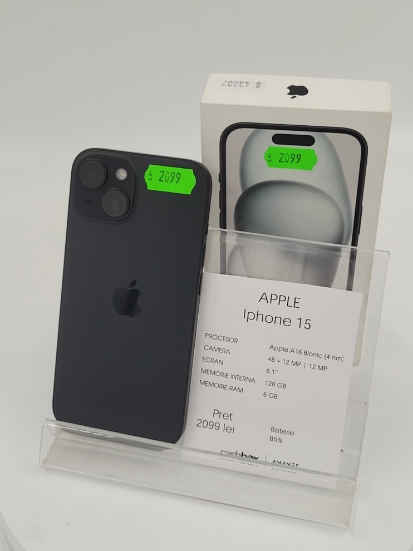 Imagine IPhone 15 (128) Baterie 85