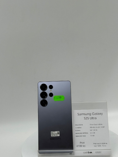 Imagine Samsung Galaxy S25 Ultra 5G 512GB 