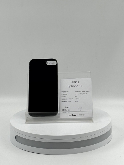 Imagine IPhone 15 128GB Baterie 87%