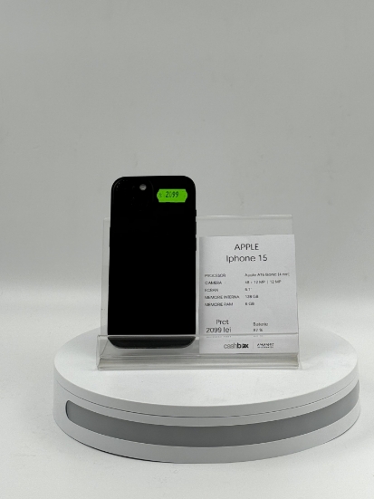 Imagine IPhone 15 128GB Baterie 87%