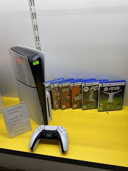 Imagine PlayStation 5 Slim Disk Edition 5 jocuri