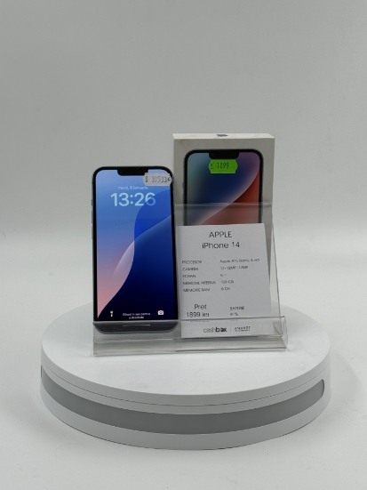 Imagine IPhone 14 (128) BATERIE 91%