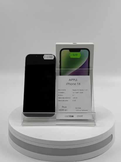 Imagine IPhone 14 (128) BATERIE 100%, inlocuita