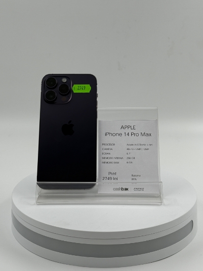 Imagine IPhone 14 Pro Max (256GB) Baterie 85%