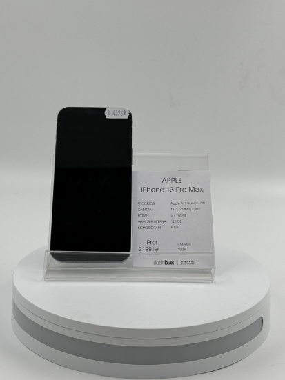 Imagine IPhone 13 PRO MAX (128GB) BAT 100%, inlocuita