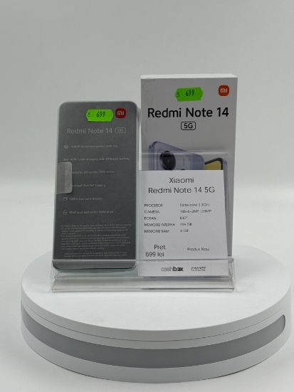 Imagine Xiaomi Redmi Note 14 5G 256GB Nou