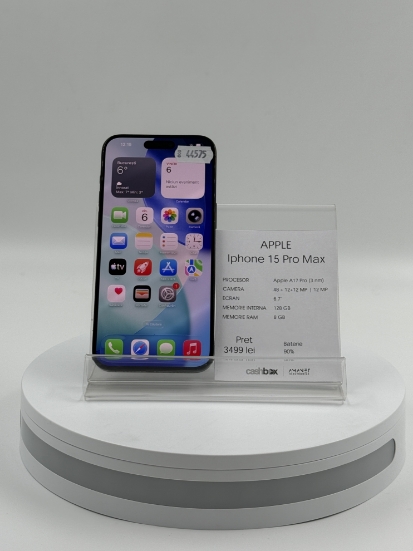 Imagine IPhone 15 Pro Max 256GB bat 90%