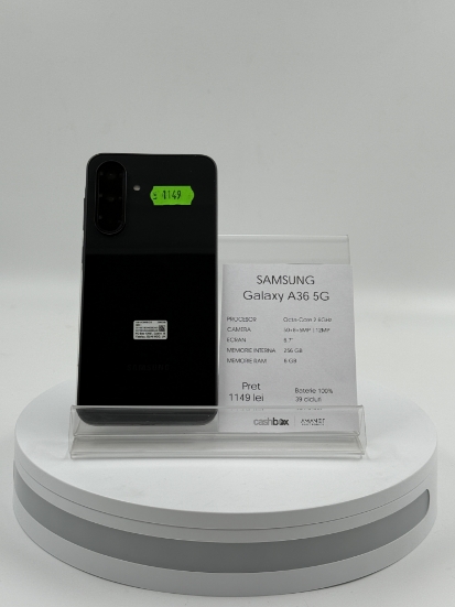 Imagine Samsung Galaxy A36 5G 256GB baterie 100%