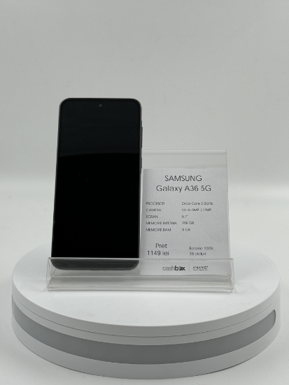 Imagine Samsung Galaxy A36 5G 256GB baterie 100%