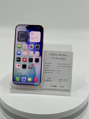 Imagine IPhone 17 PRO MAX  256 GB Orange Nou Sigilat