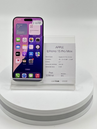 Imagine IPhone 15 PRO MAX (128) Baterie 86%