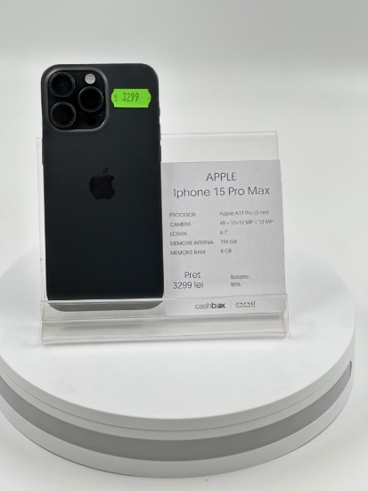 Imagine IPhone 15 PRO MAX (128) Baterie 86%