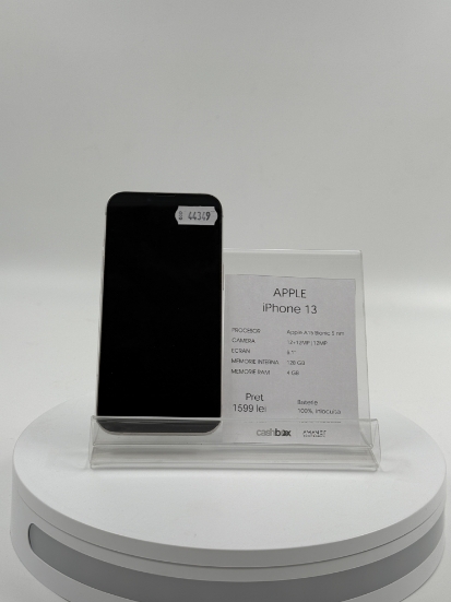 Imagine IPhone 13 128GB Baterie 100%, inlocuita