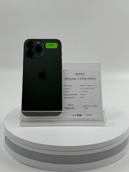 Imagine IPhone 13 PRO MAX (128GB) BAT 100%, inlocuita