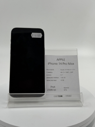 Imagine IPhone 14 Pro Max (256GB) Baterie 87%