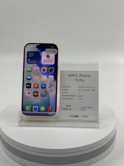 Imagine IPhone 17 Pro  256GB 100% 18 cicluri