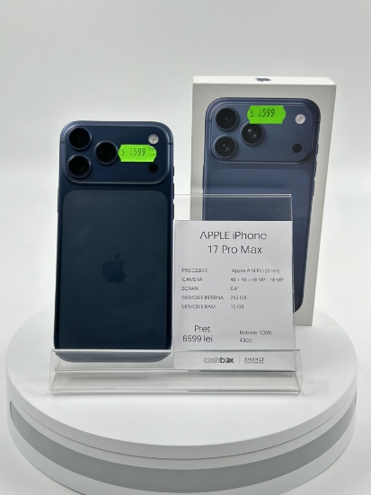 Imagine IPhone 17 PRO MAX  512GB 100% 43 cc