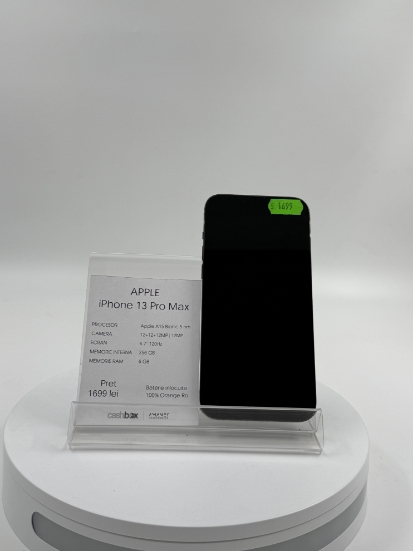 Imagine IPhone 13 PRO MAX (256GB) Orange Ro 100%, inlocuita