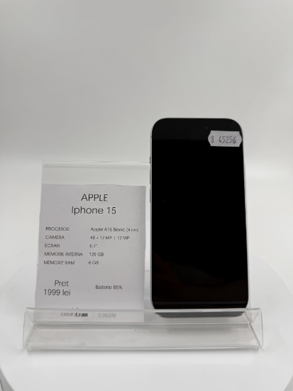 Imagine IPhone 15 128GB Baterie 85%