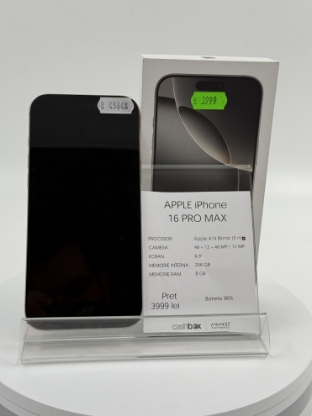Imagine IPhone 16 PRO MAX  256GB baterie 96%