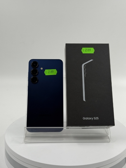 Imagine Samsung Galaxy S25 128GB baterie 100% 9 cicluri