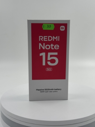 Imagine Xiaomi Redmi Note 15 5G  256GB 8GB RAM