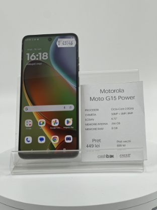 Imagine Motorola Moto G15 power 256 GB 