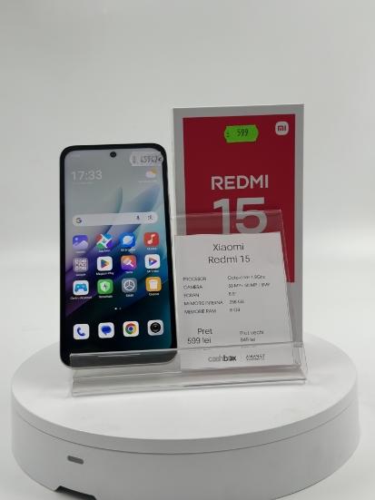 Imagine Xiaomi Redmi 15 256GB 8GB RAM  