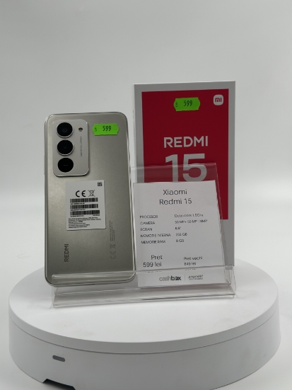 Imagine Xiaomi Redmi 15 256GB 8GB RAM  