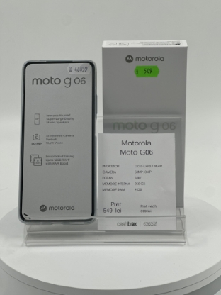 Imagine Motorola Moto G06 256GB  