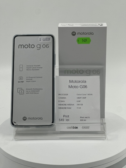 Imagine Motorola Moto G06 256GB  