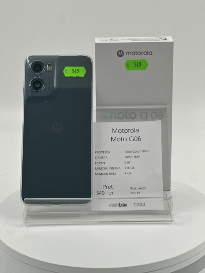 Imagine Motorola Moto G06 256GB  