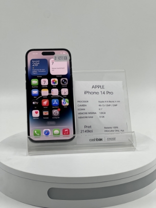 Imagine IPhone 14 PRO (128GB) baterie 100%, inlocuita 