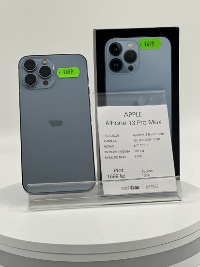 Imagine IPhone 13 PRO MAX (256GB) BAT 100%