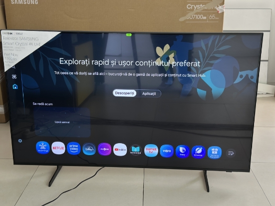 Imagine Samsung Smart TV Crystal UE55DU7172 138cm