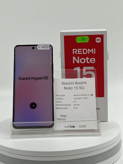 Imagine Xiaomi Redmi Note 15 5G  256GB 8GB RAM 