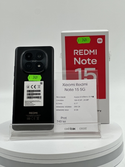 Imagine Xiaomi Redmi Note 15 5G  256GB 8GB RAM 